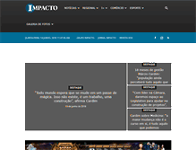 Tablet Screenshot of ginoticias.com.br